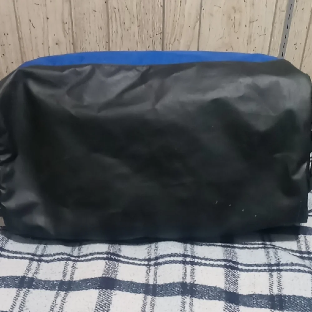 Nike Blue and Black Duffel Bag
